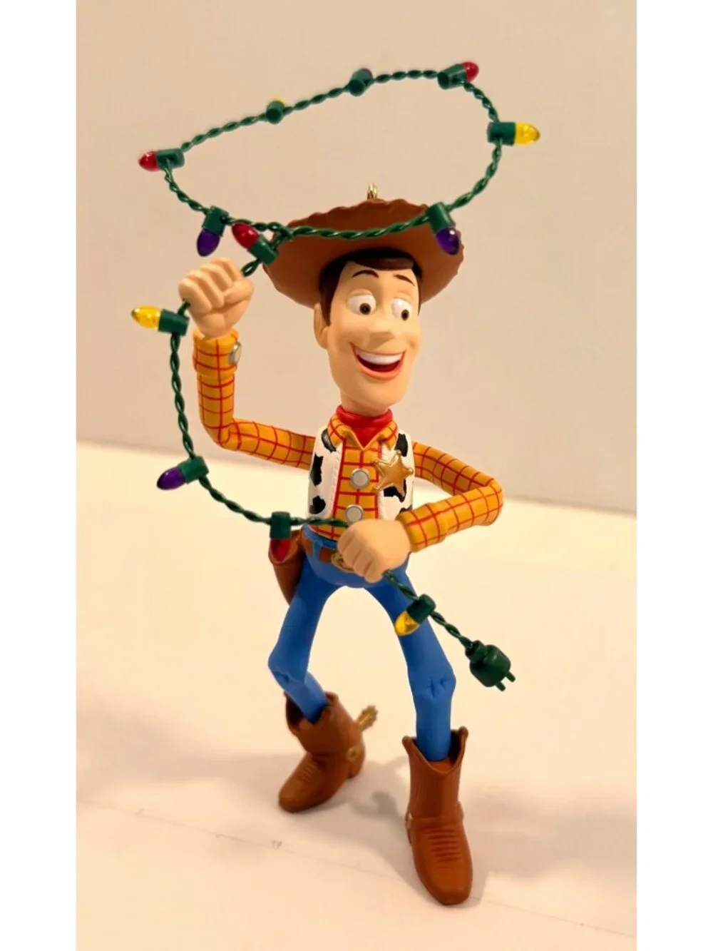 Vintage 1998 Hallmark Keepsake Ornament Woody the Sheriff Disney Toy Story Chris